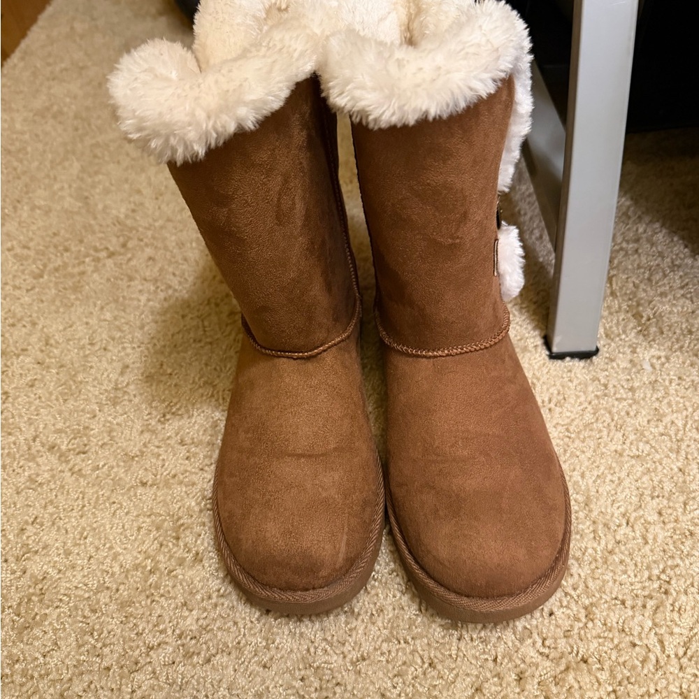 Warm Tan Women's Winter Boots